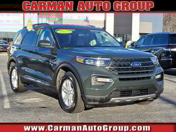 2023 Forged Green Metallic Ford Explorer XLT ENGINE: 2.3L ECOBOOST I-4 Automatic SUV 4X4 4 Door