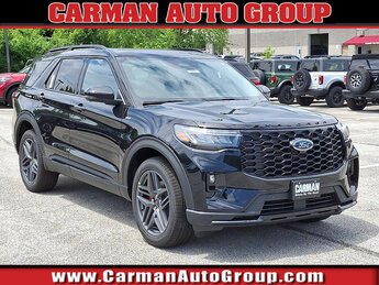 2025 Ford Explorer ST-Line Automatic 4X4 SUV EcoBoost 2.3L I-4 gasoline direct injection, DOHC, variable valve control, intercooled turbo, premium unleaded, engine with 300HP 4 Door