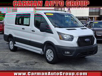 2023 Oxford White Ford Transit-250 Cargo Van Van Automatic RWD