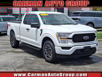 2022 Ford F-150 XL EcoBoost 2.7L V-6 port/direct injection, DOHC, Ti-VCT variable valve control, twin turbo, regular unleaded, engine with 325HP 4 Door Truck Automatic