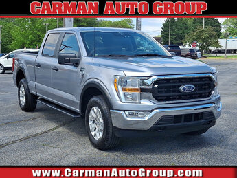 2022 Iconic Silver Metallic Ford F-150 XLT Truck Automatic EcoBoost 3.5L V-6 port/direct injection, DOHC, variable valve control, twin turbo, regular unleaded, engine with 400HP 4X4 4 Door