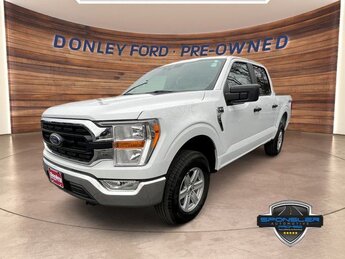 2022 White Ford F-150 XLT 3.5L V6 EcoBoost Engine 4X4 Automatic Truck
