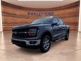 2025 Carbonized Gray Metallic Ford F-150 XLT Automatic 4 Door Truck 3.5L PowerBoost Full-Hybrid V6 Engine