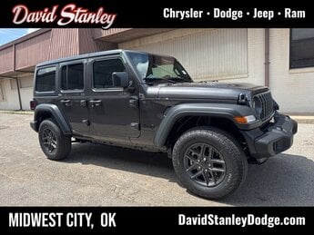 2025 Jeep Wrangler Sport S 4X4 Automatic SUV 3.6L V6 24V VVT Engine