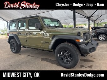 2025 Jeep Wrangler Sport 2.0L I4 DOHC Engine Automatic 4X4