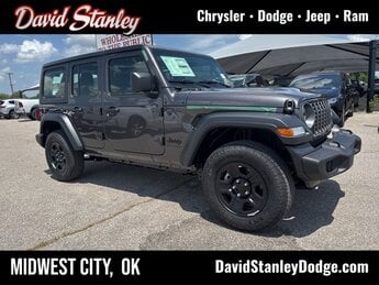 2025 Jeep Wrangler Sport Automatic 2.0L I4 DOHC Engine 4X4