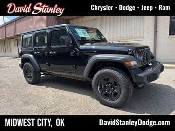 2025 Jeep Wrangler Sport 4X4 2.0L I4 DOHC Engine SUV Automatic 4 Door
