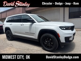 2025 Bright White Clearcoat Jeep Grand Cherokee L Altitude X Automatic 3.6L V6 24V VVT Engine SUV RWD 4 Door