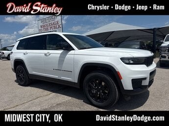 2025 Bright White Clearcoat Jeep Grand Cherokee L Altitude X Automatic 3.6L V6 24V VVT Engine SUV 4X4