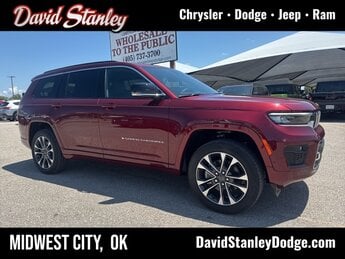 2025 Velvet Red Pearlcoat Jeep Grand Cherokee L Overland SUV 4X4 4 Door