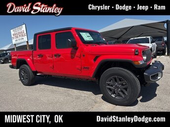 2025 Firecracker Red Clearcoat Jeep Gladiator Sport 4 Door Truck Automatic 3.6L V6 24V VVT Engine