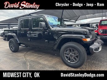 2025 Black Clearcoat Jeep Gladiator Sport 4X4 3.6L V6 24V VVT Engine Truck Automatic