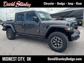 2025 Granite Crystal Metallic Clearcoat Jeep Gladiator Rubicon 4X4 Truck 3.6L V6 24V VVT Engine Automatic