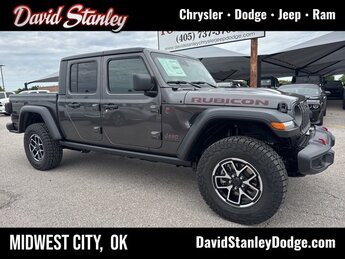 2025 Granite Crystal Metallic Clearcoat Jeep Gladiator Rubicon 4 Door 3.6L V6 24V VVT Engine Automatic Truck 4X4