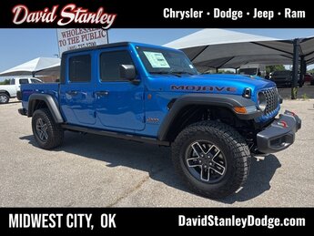 2025 Hydro Blue Pearlcoat Jeep Gladiator Mojave Automatic 4 Door 3.6L V6 24V VVT Engine