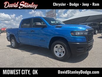 2026 Hydro Blue Pearlcoat Ram 1500 Tradesman 4 Door Truck 3.6L V6 24V VVT Engine