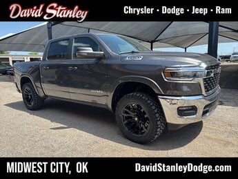 2025 Granite Crystal Metallic Clearcoat Ram 1500 Big Horn/Lone Star 4 Door 3.0L I6 Engine Automatic 4X4