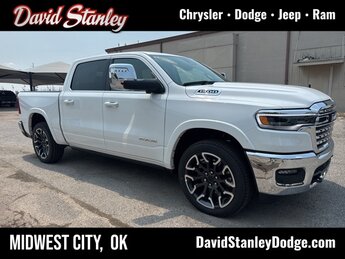 2026 Bright White Clearcoat Ram 1500 Limited 4X4 Truck 4 Door 3.0L I6 Engine