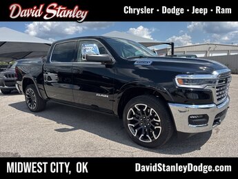 2026 Diamond Black Crystal Pearlcoat Ram 1500 Limited 4X4 Truck 3.0L I6 Engine Automatic