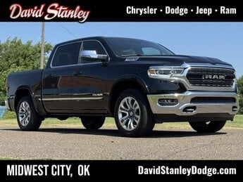 2024 Diamond Black Crystal Pearlcoat Ram 1500 Limited 4 Door 4X4 HEMI 5.7L V8 Multi Displacement VVT eTorque Engine Automatic Truck