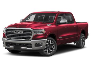 2026 Delmonico Red Pearlcoat Ram 1500 Laramie Automatic 3.0L I6 Engine Truck 4X4 4 Door