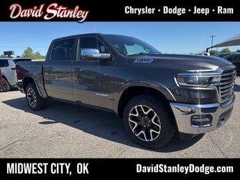 2025 Granite Crystal Metallic Clearcoat Ram 1500 Laramie Truck Automatic 3.0L I6 Engine