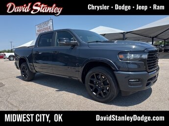 2026 Forged Blue Metallic Ram 1500 Laramie 4 Door Automatic 3.0L I6 Engine
