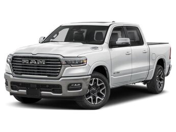 2026 Bright White Clearcoat Ram 1500 Laramie 4X4 Automatic 3.0L I6 Engine 4 Door