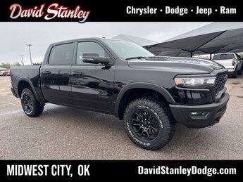 2025 Diamond Black Crystal Pearlcoat Ram 1500 Rebel Automatic 4 Door Truck