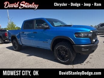 2025 Hydro Blue Pearlcoat Ram 1500 Rebel 4X4 3.0L I6 Engine Truck 4 Door