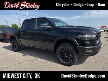 2026 Diamond Black Crystal Pearlcoat Ram 1500 Rebel 4 Door Truck 4X4 3.0L I6 Engine Automatic