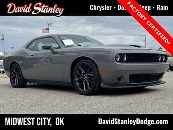 2023 Destroyer Gray Clearcoat Dodge Challenger R/T Car RWD Automatic HEMI 5.7L V8 Multi Displacement VVT Engine 2 Door