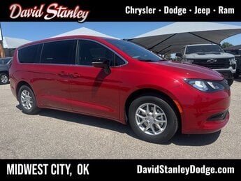 2025 Red Hot Pearlcoat Chrysler Voyager LX FWD Van 4 Door Automatic