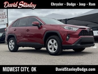 2020 Ruby Flare Pearl Toyota RAV4 Hybrid XLE 4 Door 2.5L 4-Cylinder Engine Automatic (CVT)