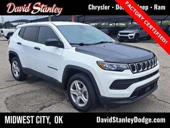 2023 Jeep Compass Sport 2.0L I4 DOHC Engine 4X4 4 Door SUV