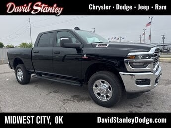 2025 Diamond Black Crystal Pearlcoat Ram 2500 Tradesman Automatic Truck 6.7L I6 Engine 4 Door 4X4