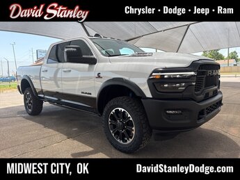 2025 Bright White Clearcoat Ram 2500 Rebel Automatic 4 Door Truck 4X4