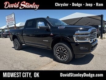 2025 Diamond Black Crystal Pearlcoat Ram 2500 Limited Truck 4X4 4 Door