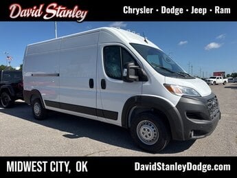 2025 Bright White Clearcoat Ram ProMaster 2500 High Roof Van FWD Automatic 3 Door 3.6L V6 24V VVT Engine
