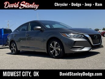2023 Gun Metallic Nissan Sentra SV 4 Door FWD Car 2.0L DOHC Engine