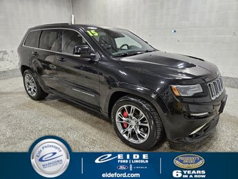 2015 Brilliant Black Crystal Pearlcoat Jeep Grand Cherokee SRT 4 Door SRT HEMI 6.4L V8 MDS Engine SUV 4X4