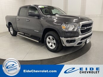 2019 Granite Crystal Metallic Clearcoat Ram 1500 Big Horn/Lone Star 4 Door Truck 4X4 Automatic HEMI 5.7L V8 Multi Displacement VVT Engine