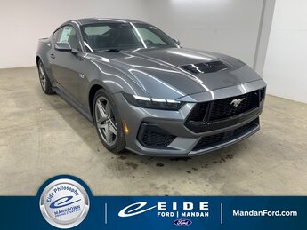 2025 Carbonized Gray Metallic Ford Mustang GT Premium 5.0L V8 Ti-VCT Engine Automatic RWD