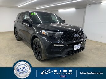 2022 Agate Black Metallic Ford Explorer ST 4X4 4 Door SUV