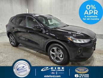 2025 Agate Black Metallic Ford Escape Hybrid ST-Line Select 4 Door AWD SUV