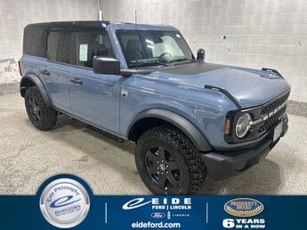 2025 Azure Gray Metallic Tri-Coat Ford Bronco Big Bend SUV 4 Door 4X4 2.3L EcoBoost I-4 Engine