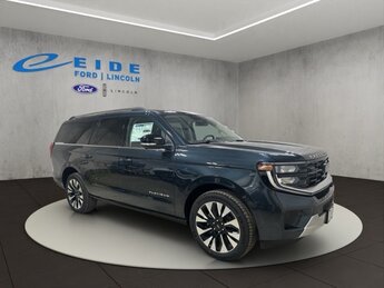 2025 Stone Blue Metallic Ford Expedition Max Platinum SUV Automatic 4X4 4 Door