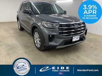 2025 Carbonized Gray Metallic Ford Explorer Active 4 Door Automatic 2.3L EcoBoost I-4 Engine SUV 4X4
