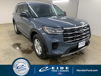 2025 Vapor Blue Metallic Ford Explorer Active 4 Door SUV 2.3L EcoBoost I-4 Engine Automatic 4X4