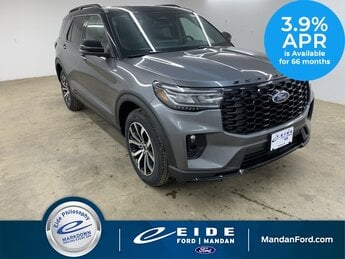 2025 Carbonized Gray Metallic Ford Explorer ST-Line SUV 4X4 2.3L EcoBoost I-4 Engine 4 Door Automatic